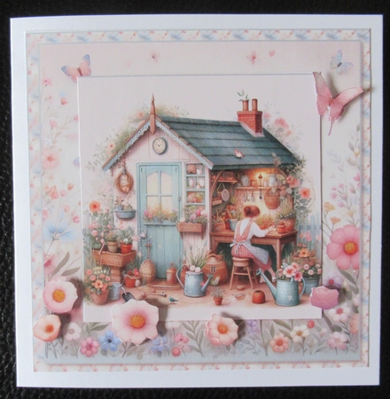 The Potting Shed Four Card Mini Kit by Davina Rundle