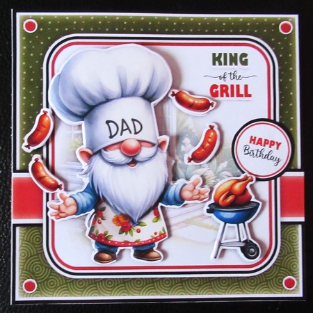 King Of The Grill Mini Kit Birthday/Fathers Day by Davina Rundle