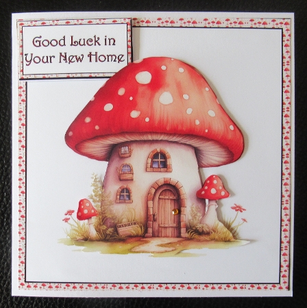 Fanciful Fairy House in Red (Mix 1) 3 by Davina Rundle