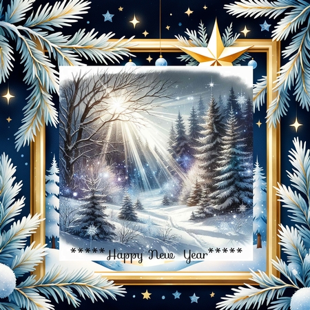Winter Forest  by Davina Rundle