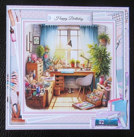 The Craft Room 02 Mini Page Kit by Davina Rundle