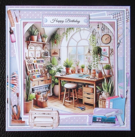 The Craft Room 02 Mini Page Kit by Davina Rundle