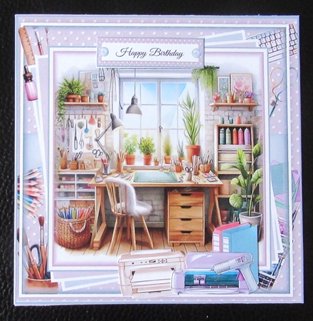 The Craft Room 02 Mini Page Kit by Davina Rundle