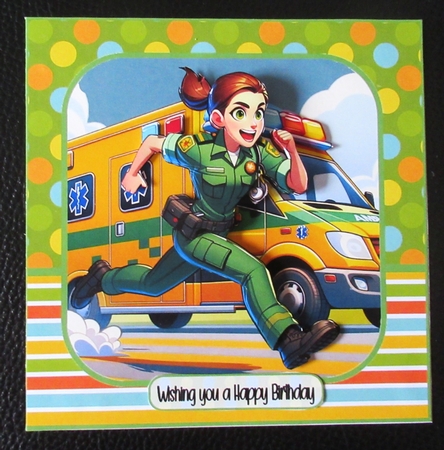 Lights and sirens blaring by Davina Rundle