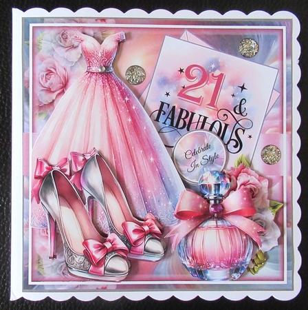 21 & Fabulous Mini Page Kit by Davina Rundle