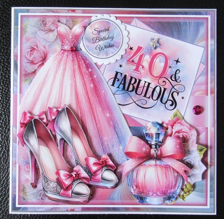 40 & Fabulous Mini Page Kit by Davina Rundle