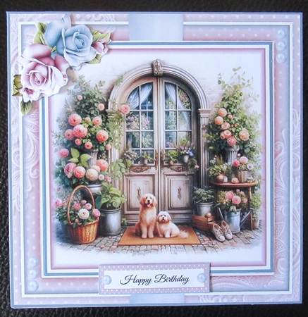 Shabby Chic Door Mini Page Kit by Davina Rundle