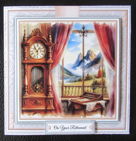 The Grandfather Clock Mini Page Kit by Davina Rundle