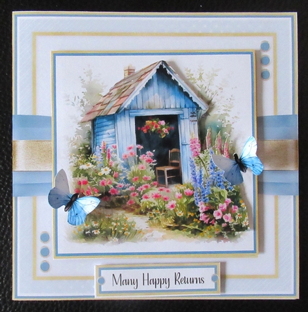 Shabby Garden Shed No.2 by Davina Rundle