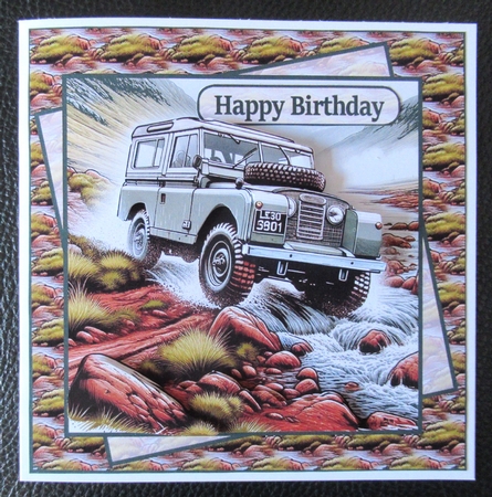 Four wheel drive 7x7 by Davina Rundle