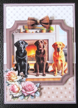 LIFE IS BETTER WITH A LABRADOR or 3 by Davina Rundle