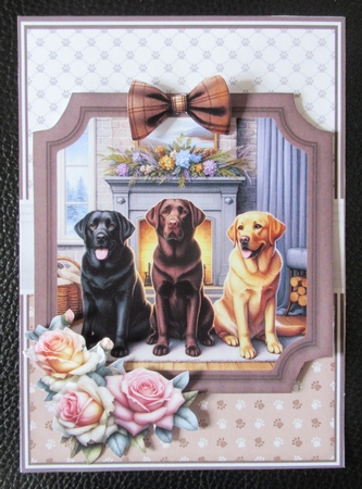 LIFE IS BETTER WITH A LABRADOR or 3 by Davina Rundle