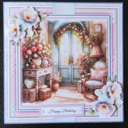 Shabby Chic Entrance Mini Page Kit by Davina Rundle
