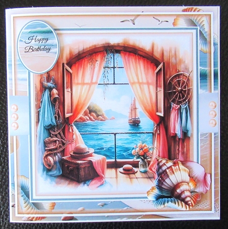 Nautical Window Mini Page Kit by Davina Rundle