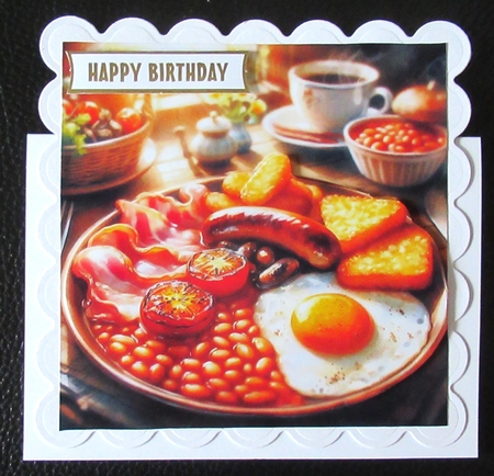 Full english Breakfast  by Davina Rundle