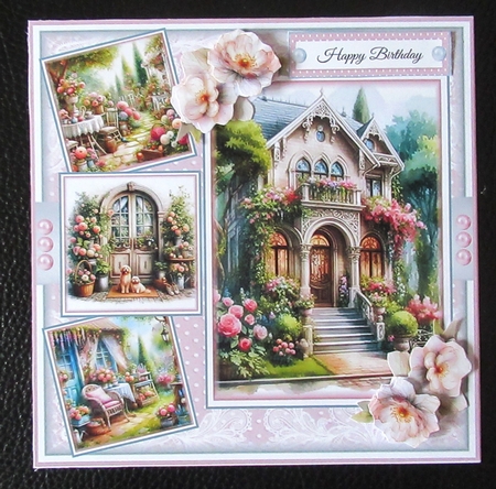 Shabby Chic Cottage Mini Page Kit by Davina Rundle