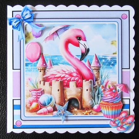 Flamingo Beach Birthday by Davina Rundle