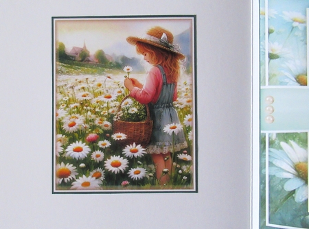 Picking Daisies Mini Page Kit by Davina Rundle