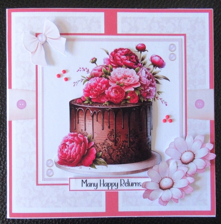 Floral Cakes #3 by Davina Rundle