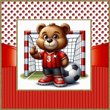Football Teds by Davina Rundle