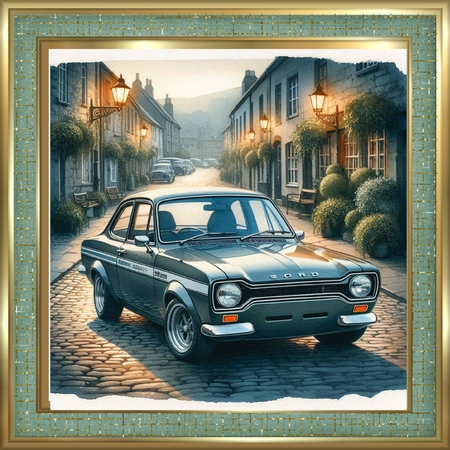 Vintage Cars 4 by Davina Rundle