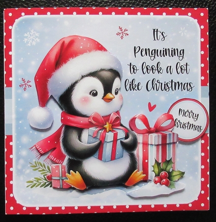 Christmas Penguin by Davina Rundle