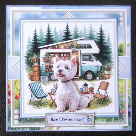 Caravan Pups 02 Mini Page Kit by Davina Rundle