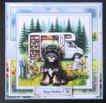 Caravan Pups 02 Mini Page Kit by Davina Rundle