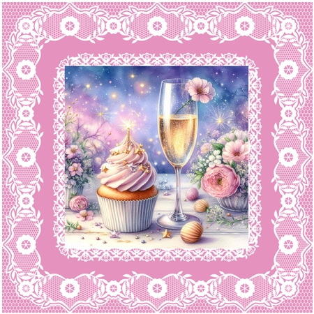 Birthday Cupcakes 2 by Davina Rundle