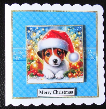 Merry Christmas Pups 11 by Davina Rundle