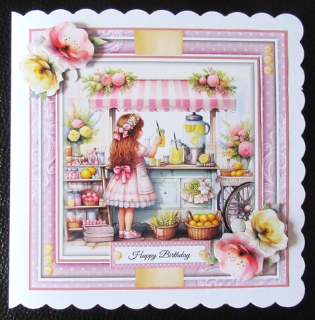 The Lemonade Stand Mini Page Kit by Davina Rundle