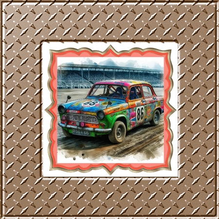 Stock Cars Banger Racers by Davina Rundle