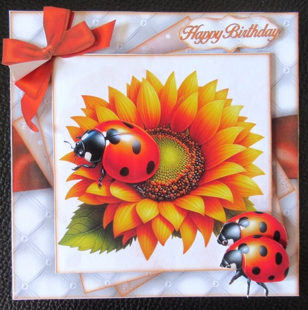 Sunflowers & Ladybirds Mini Kit  by Davina Rundle