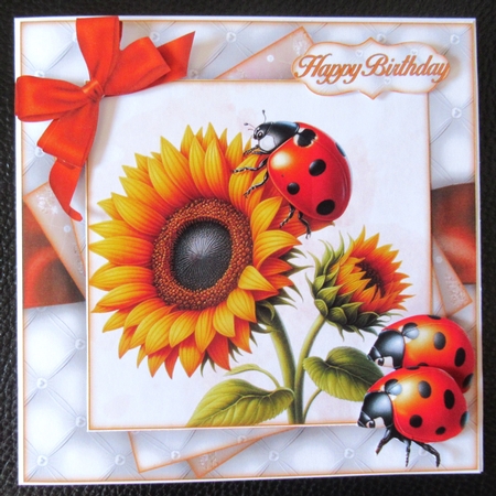 Sunflowers & Ladybirds Mini Kit  by Davina Rundle