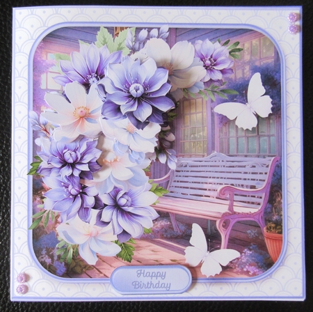 Garden Room - Decoupage Card Mini Kit by Davina Rundle