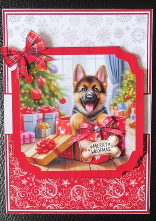 CHRISTMAS PUPS by Davina Rundle