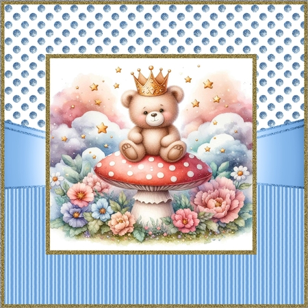 Teddy Crown 1 by Davina Rundle