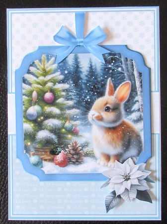 WOODLAND CHRISTMAS set 1 toppers by Davina Rundle