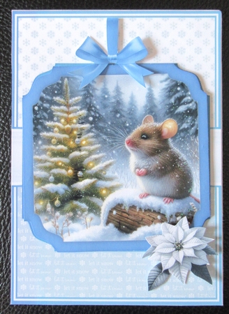 WOODLAND CHRISTMAS set 1 toppers by Davina Rundle