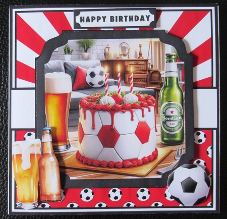 BIRTHDAY FOOTBALL & BEER by Davina Rundle