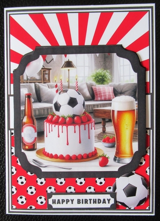 BIRTHDAY FOOTBALL & BEER by Davina Rundle