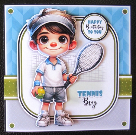 Tennis Boy Mini Kit by Davina Rundle