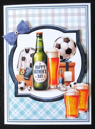 FATHERS DAY - FOOTBALL & BEER by Davina Rundle