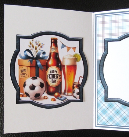 FATHERS DAY - FOOTBALL & BEER by Davina Rundle