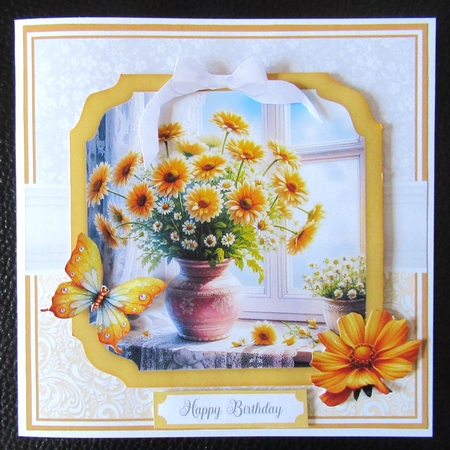 YELLOW FLOWERS by Davina Rundle