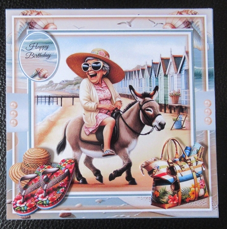 Oh I Do Like To Be Beside The Seaside by Davina Rundle