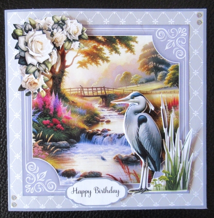 Heron Stream by Davina Rundle