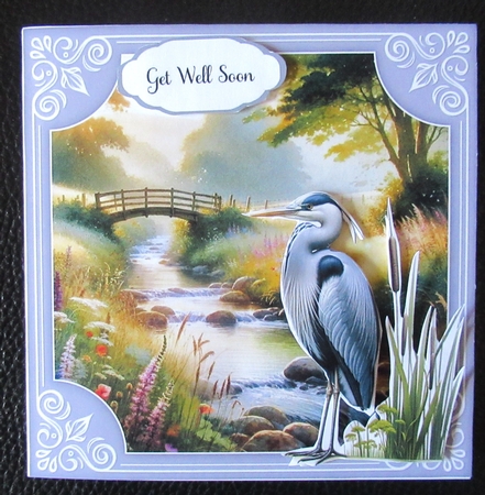 Heron Stream by Davina Rundle