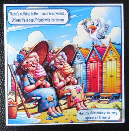 Friends and sisters 7x7 by Davina Rundle