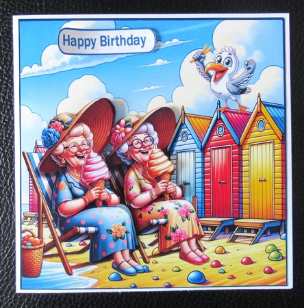 Friends and sisters 7x7 by Davina Rundle